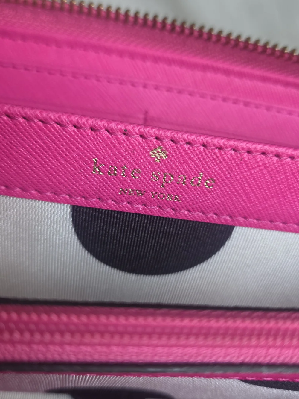 Kate Spade New York Saffiano Leather Continental Zip-around Wallet